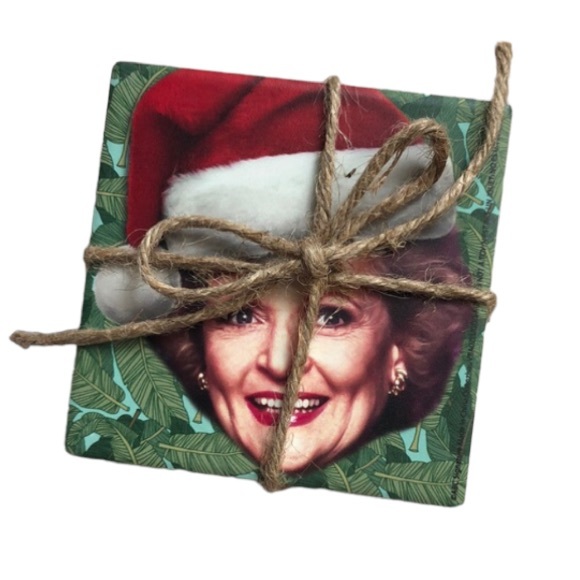 boutique Other - Golden Girls Christmas Holiday Ceramic Coasters